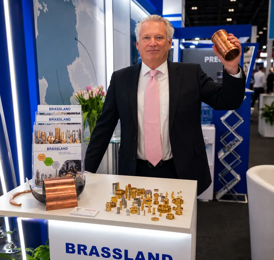 Brassland exhibition stand at Industry Days Budapest
