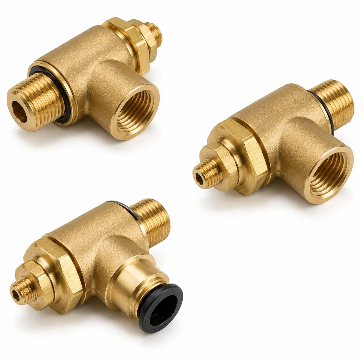 Brass throttle, needle and flow-control fitting bodies machined by Brassland
