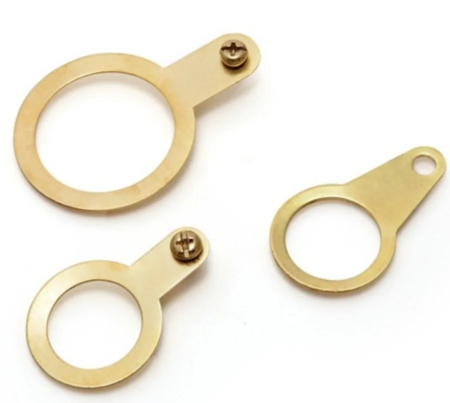 Brassland brass earth tags and grounding terminals (ring-and-tab)