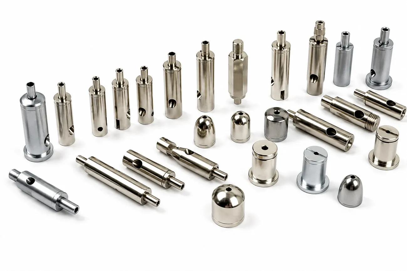 Brassland precision turned cable-gripper components made to order