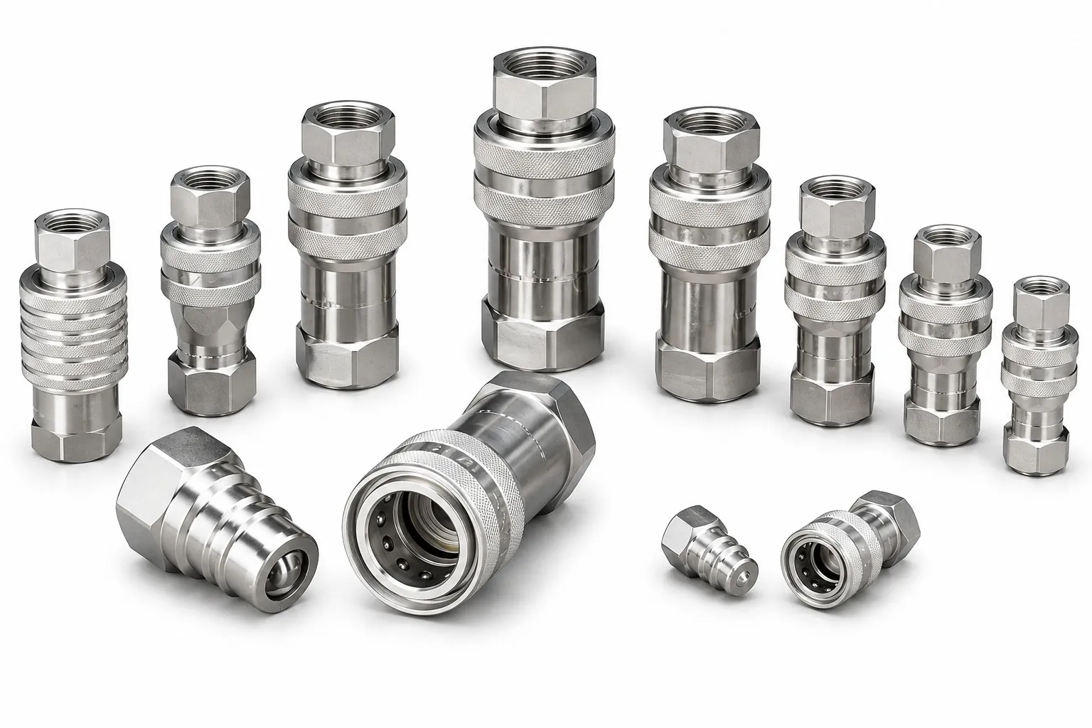 Quick-Disconnect Coupling Bodies machined by Brassland for data-center cooling and power