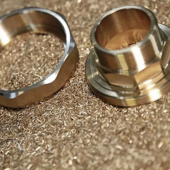 Forged brass flanged fittings