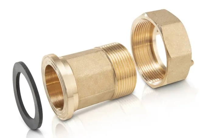 Brass union and connector fittings by Brassland