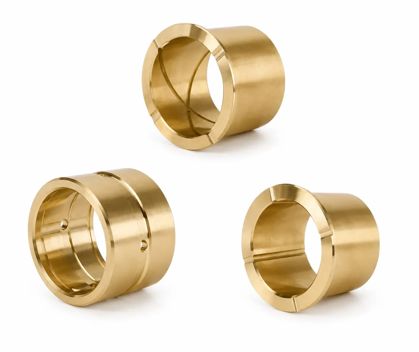 Machined brass and bronze sleeve bushes and plain bearings for renewable-energy equipment by Brassland