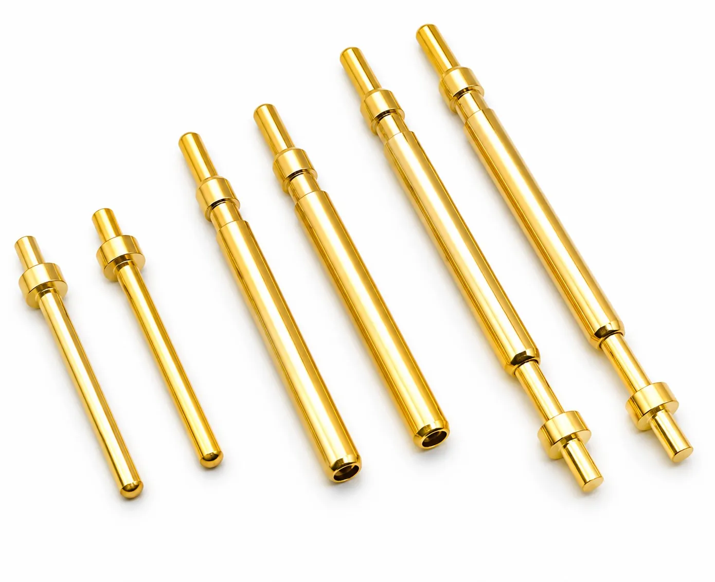 Turned brass connector, contact and terminal pins for switchgear and electrical assemblies by Brassland