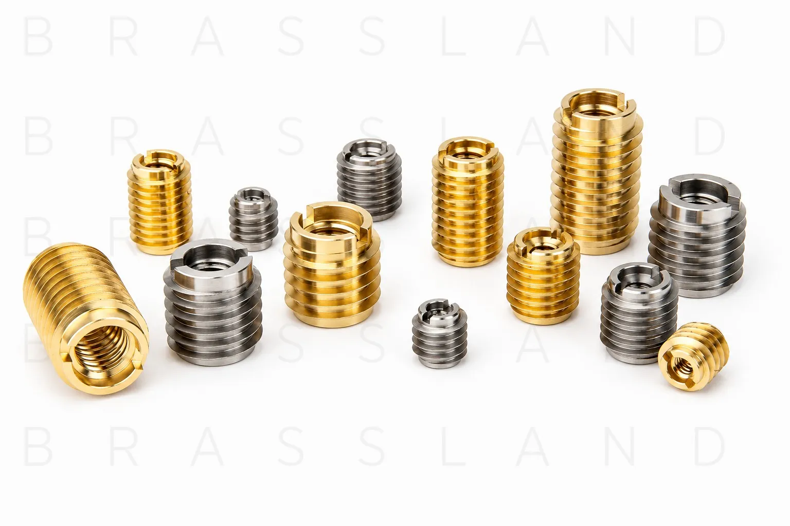 Brass terminal-block screws, clamping and grub screws machined by Brassland